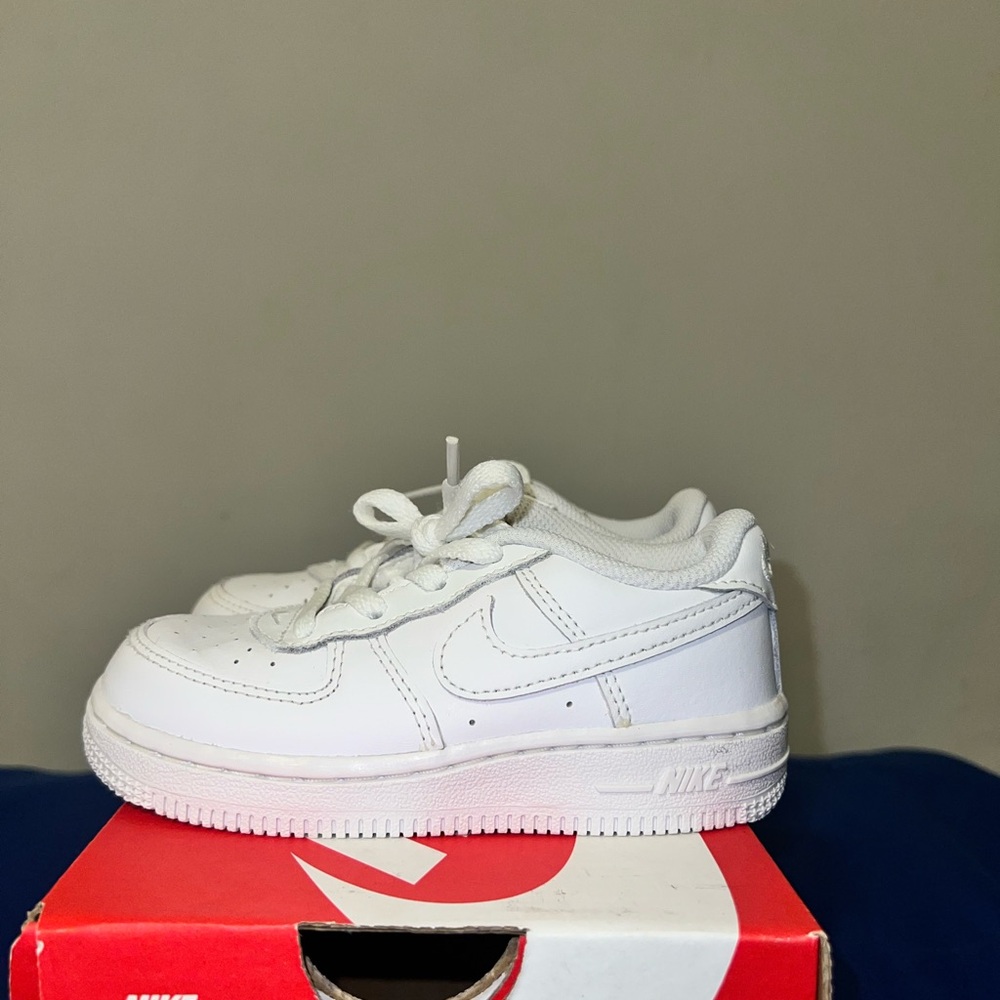 Nike Kids All-White Sneakers